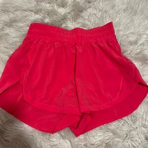 Lululemon track that 3 inch shorts